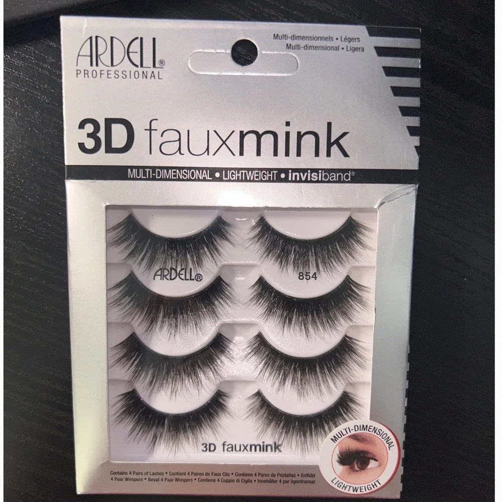 Ardell‎ Professional 3D Fauxmink 854 Multi-Dimensional Lightweight Lashes